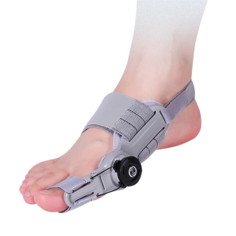 Unisex Bunion Corrector with Rotatable Toe Separator Grey
