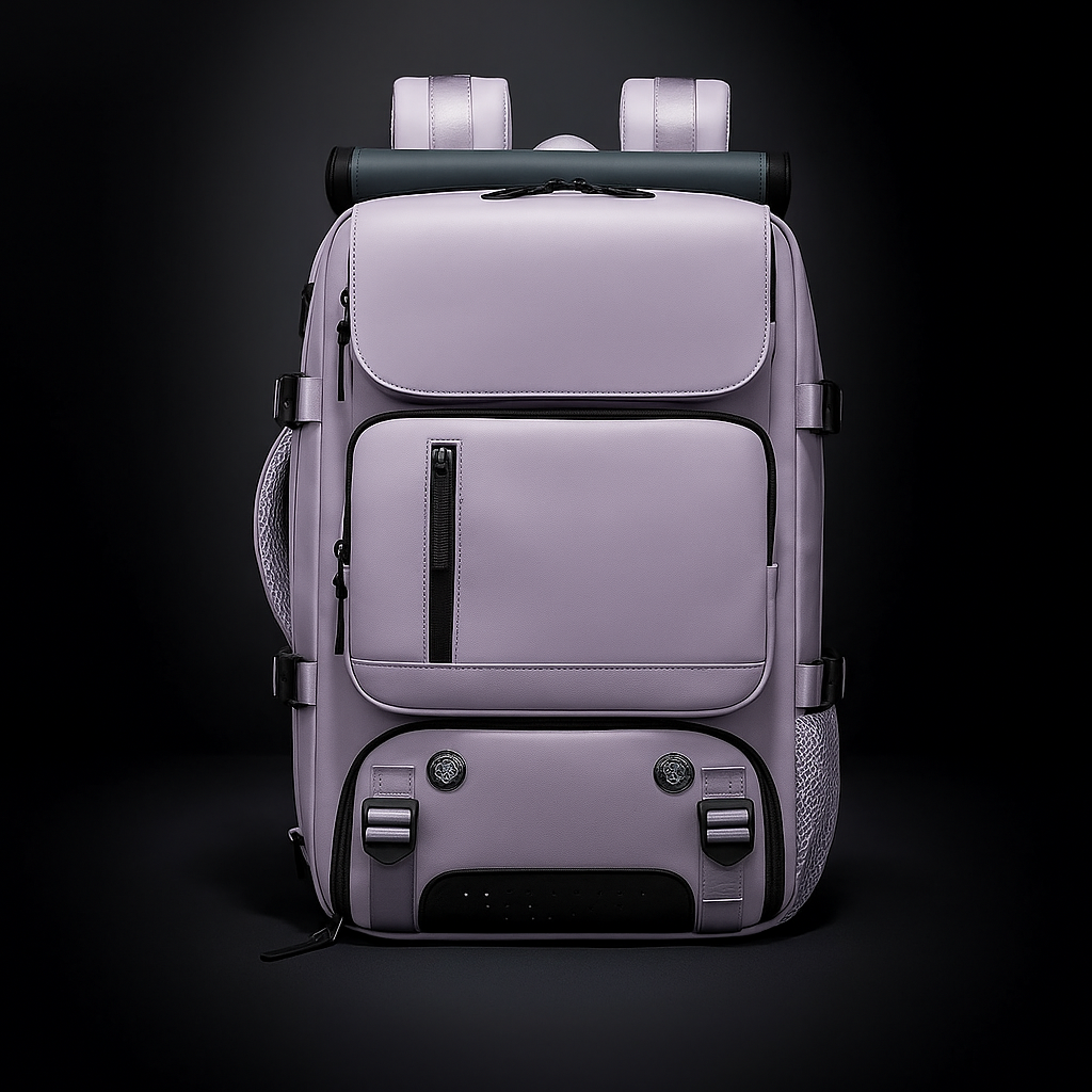Large Travel Backpack with USB Charging and Shoe Compartment
