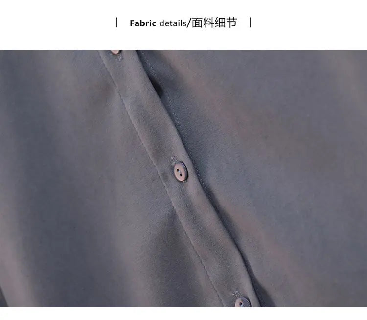 Women's Fashion Shirt and A-Line Dress Two-Piece Set