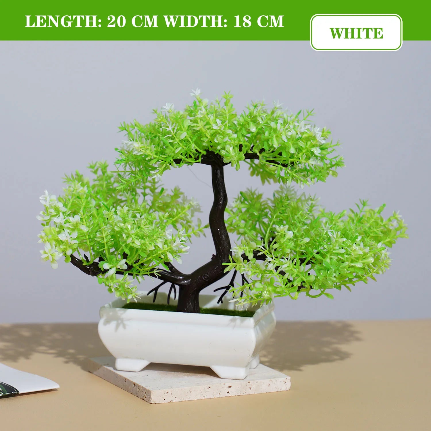 Artificial Plants Bonsai Small Tree Simulation Pot Plants Fake Flowers Table Potted Ornaments for Hotel Garden Home Decor planta PJ31-02 with pot