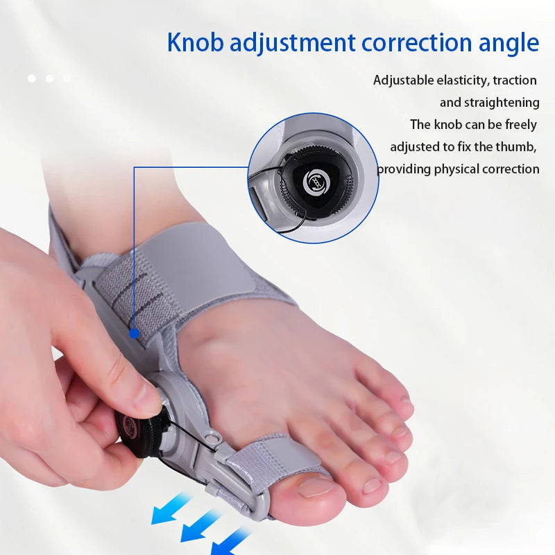Unisex Bunion Corrector with Rotatable Toe Separator