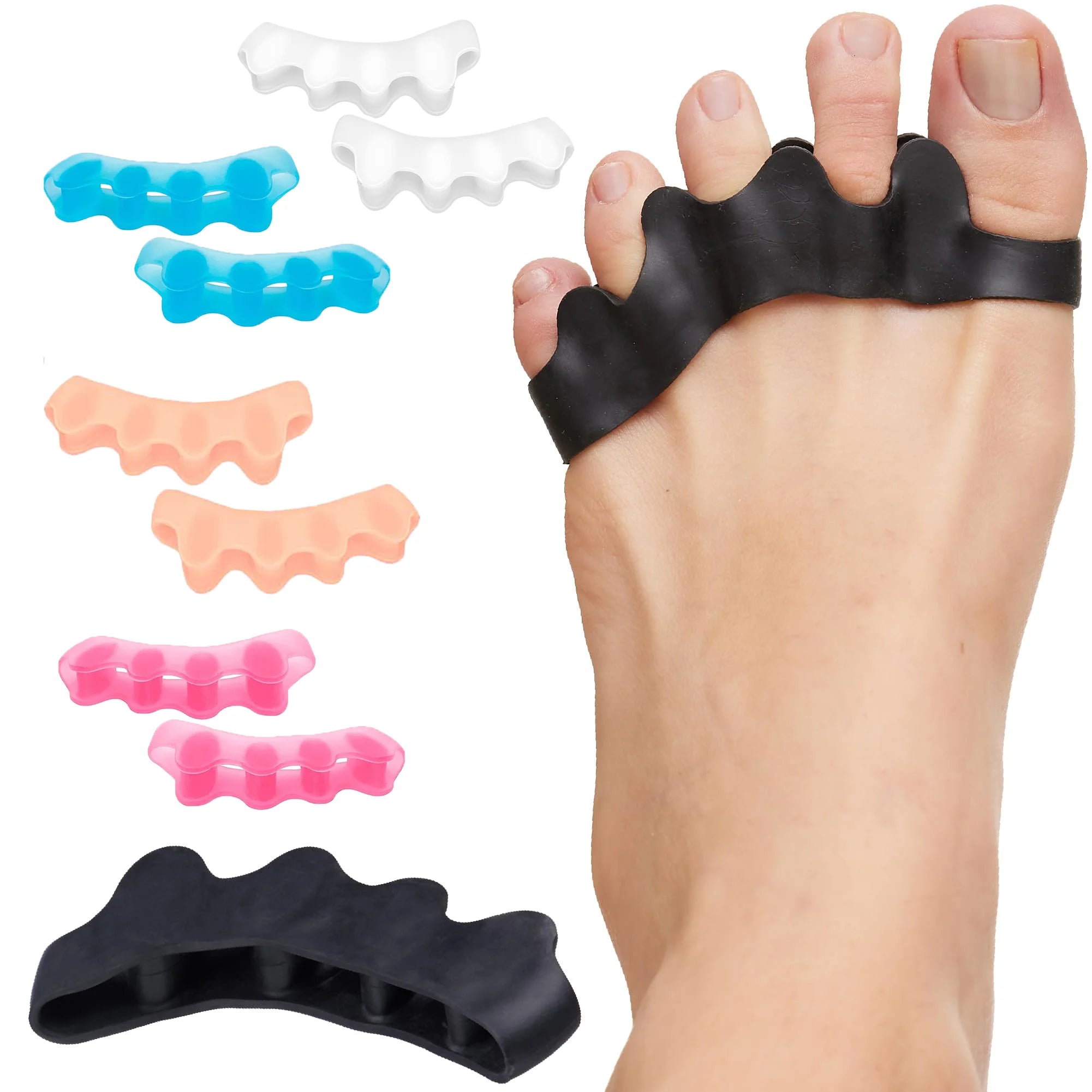 Toe Separators for Bunion and Plantar Fasciitis Relief