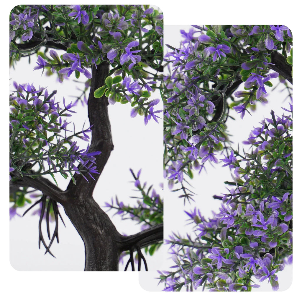 Artificial Plants Bonsai Small Tree Simulation Pot Plants Fake Flowers Table Potted Ornaments for Hotel Garden Home Decor planta