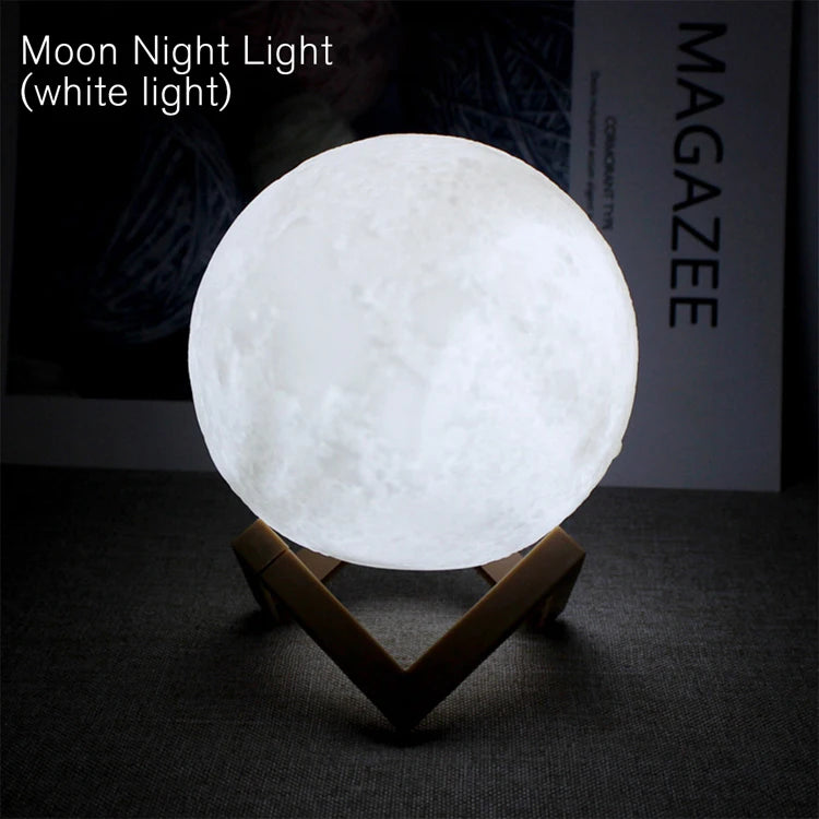 LED Moon Light Galaxy Lamp for Bedroom & Gifts White light