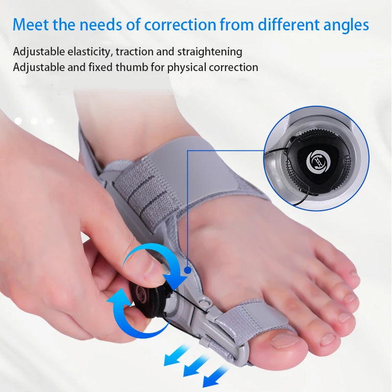 Unisex Bunion Corrector with Rotatable Toe Separator