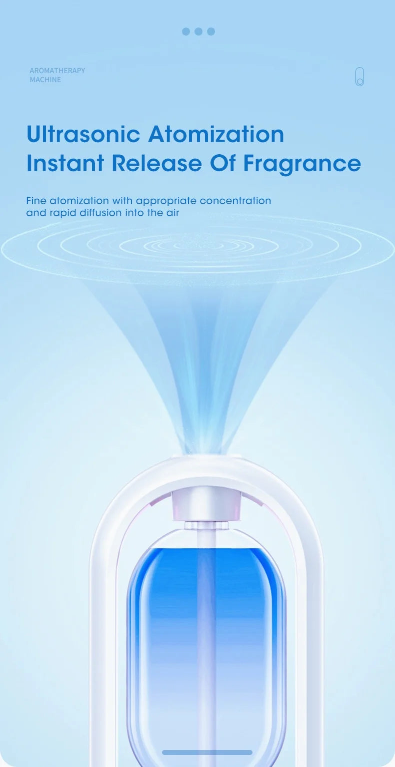 Smart essential oil diffuser, color luminous aromatherapy machine, car bedroom living room office aromatherapy machine