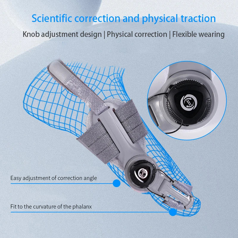Unisex Bunion Corrector with Rotatable Toe Separator