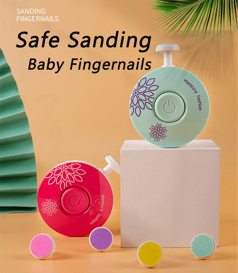 Baby Electric Nail Trimmer and Manicure Set