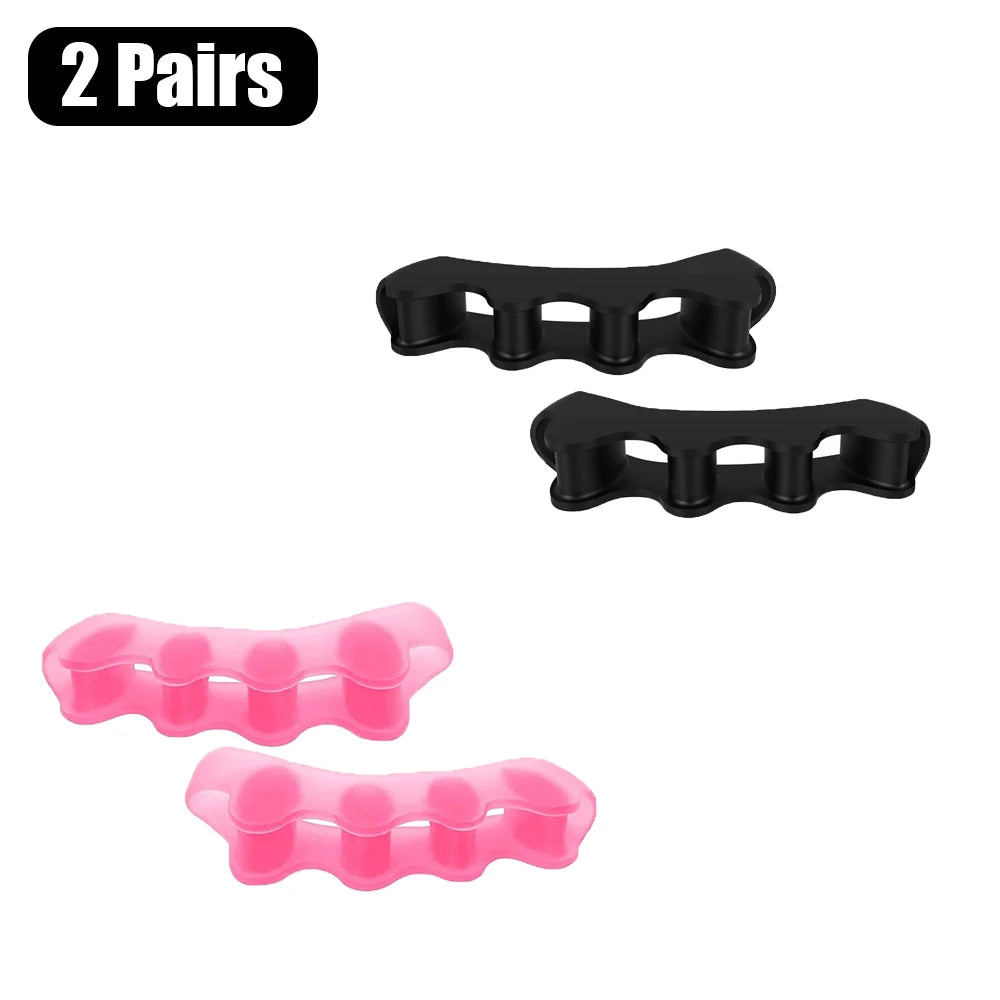 Toe Separators for Bunion and Plantar Fasciitis Relief 2 Pairs-G