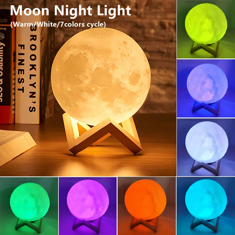 LED Moon Light Galaxy Lamp for Bedroom & Gifts